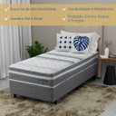 Ver imagem 3 de Conjunto Box Solteiro Mola Probel Chicago (88x188x24cm)
