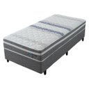 Ver imagem 1 de Conjunto Box Solteiro Mola Probel Chicago (88x188x24cm)