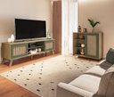 Ver imagem 1 de Conjunto Sala Charlotte: Rack 4534 + Buffet 4535
