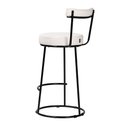 Ver imagem 3 de Kit 2 Banqueta Cadeira Alta Fixa Gourmet Bistro Miami Branco