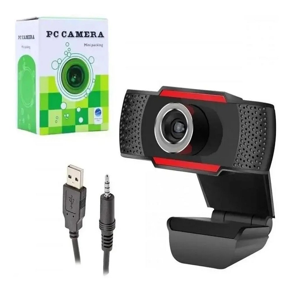 Web Can Mini Webcam Camera PC CMOS colorido 720P USB 2.0 +P2