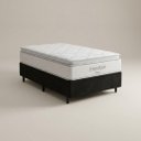 Ver imagem 1 de Conjunto Solteiro Box + Colchão Freedom Ortobom Espuma Viscoelástica 88x188