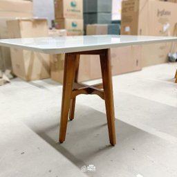 Sala de Jantar Completa Madeira Maciça com 4 Cadeiras 1,20 x 0,90 metros - Milão - Art Salas - 3