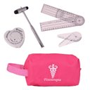 Ver imagem 1 de Kit de Fisioterapia Goniômetro Martelo Buck Fita IMC + Estojo Broonell