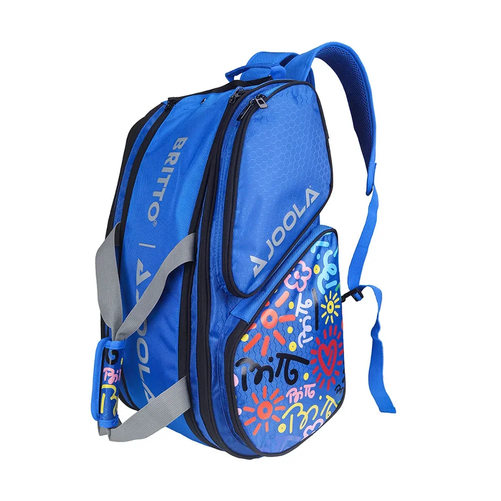 Mala/mochila Joola Tour Elite Britto (blue) - 4