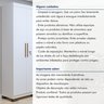 Armário Multiuso 2 Portas com Chave e 5 Prateleiras Asteca   - 12