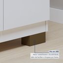 Ver imagem 6 de Armário Multiuso 2 Portas com Chave e 5 Prateleiras Asteca Branco