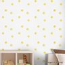 Papel de Parede Texturizado Autocolante Infantil Aquarela Amarela - 1