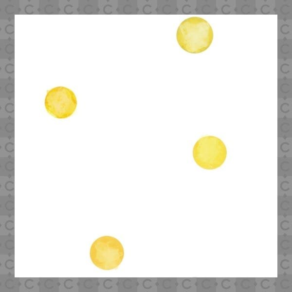 Papel de Parede Texturizado Autocolante Infantil Aquarela Amarela - 2
