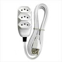 Ver imagem 1 de Extensao C/cabo Pp 3tom 2p+t 10a 5mts Br Ilumi 171001