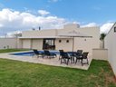 Ver imagem 6 de Jogo de Mesa Ripada 1,20m Aluminio 4 Cadeiras Tela Sling Piscina Jardim Cozinha