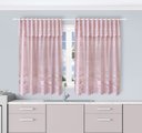 Ver imagem 4 de Cortina Cozinha Renda Toscana Bando 2,00x1,30 Alt:Rose