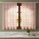 Ver imagem 1 de Cortina Cozinha Renda Toscana Bando 2,00x1,30 Alt:Rose