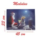 Ver imagem 2 de Jogo Americano Estampa Natalina Papai Noel 6 Peças