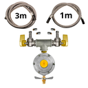 Ver imagem 2 de Kit Duas Saídas Gás Instalação:1m + 3m