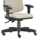 Ver imagem 5 de Cadeira Giratória Job Diretor Executiva Suede Bege - Lyam Decor