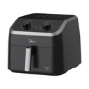 Ver imagem 4 de Fritadeira Air Fryer Midea Wide Max Cyclone Preto 8,5l 220v Fwm85p2