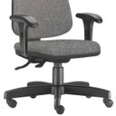 Ver imagem 6 de Kit 2 Cadeiras Giratórias Job Diretor Executiva Linho Chumbo - Lyam Decor
