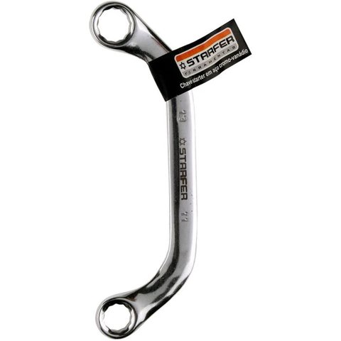 Chave Starter Meia Lua 11x13mm Tipo Estrela Aco Cromo Vanadio para Motor de Arranque e Locais de Dif