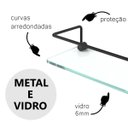 Ver imagem 7 de Porta Shampoo Proteção Organizador de Banheiro Orion Suporte Preto 1051or.ptfc