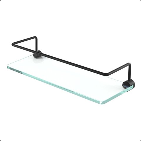 Porta Shampoo Proteção Organizador de Banheiro Orion Suporte Preto 1051or.ptfc