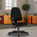 Ver imagem 2 de Cadeira Giratória Sky Diretor Executiva Crepe Preto - Lyam Decor
