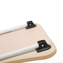 Ver imagem 5 de Mesa para Notebook Multiuso 60x40cm – Dobrável/portátil para Cama e Sofá – Pés em Metal (marfim)