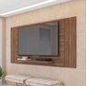 Painel Tv até 55 Polegadas 4 em 1 Marrom Multiplus Caemmun - 1