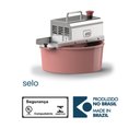 Ver imagem 3 de Panela Misturadeira de Brigadeiro 7L Rosa Bivolt Anodilar