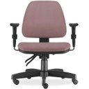 Ver imagem 1 de Cadeira de Escritório Giratória Executiva Ergonômica Sky Suede Rosê - Lyam Decor