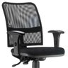 Cadeira de Escritório Executiva Giratória Soul Preto Linho Chumbo - Lyam Decor - 3
