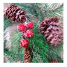Festão Natalino Luxo Decorado com Pinhas e Berry Natal 180cm - 3