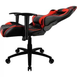 Cadeira Gamer Office Giratória com Elevação A Gás Tgc12 Preto Vermelho - Thunderx3 - 3