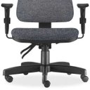 Ver imagem 3 de Cadeira de Escritório Giratória Executiva Ergonômica Sky Linho Chumbo - Lyam Decor