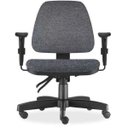 Ver imagem 1 de Cadeira de Escritório Giratória Executiva Ergonômica Sky Linho Chumbo - Lyam Decor