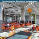 Ver mais imagens de Kit 4 Cadeiras Empilhável Inmetro Gruvyer Fratini Polipropileno Branco Capacidade Suporta 182 Kg