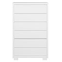 Ver imagem 2 de Cômoda para Quarto 6 Gavetas Mdp Duo Branco