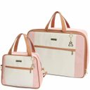 Ver imagem 1 de Kit Mala Maternidade com Bolsa M Dublin Rosa - Hug Baby