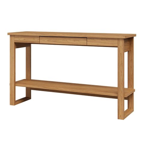Aparador Industrial 1 Gaveta 1 Prateleira 100% MDF Freijó - Pradel