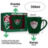 Caneca Cerâmica Prime Brasfoot Fluminense 350 Ml Licenciada Verde - 3