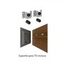 Painel para TV até 55 Polegadas 2 Gavetas Talismã Valdemóveis - 9