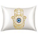 Ver imagem 1 de Fronha para Travesseiro Cetim Olho Grego M02