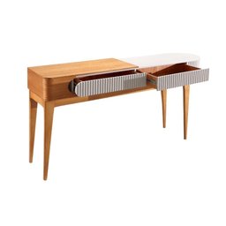 Aparador Lagun - Madeira Maciça e Mdf 1,60m com 2 Gavetas - Távoli Decor - 3