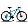 Bicicleta Aro 29 Quadro 19 Freio a Disco Mecânico 21 Marchas Alumínio Azul Preto - Dropp - 1