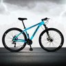 Bicicleta Aro 29 Quadro 21 Freio a Disco Mecânico 21 Marchas Alumínio Azul - Dropp - 2