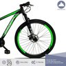 Bicicleta Aro 29 Quadro 17 Freio a Disco Mecânico 21 Marchas Alumínio Preto Verde - Dropp - 3