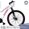 Bicicleta Feminina Sunny Aro 29 Quadro 17 Suspensão 21v Freio a Disco Alumínio Branco Rosa - KSW - 3