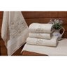 Jogo de Toalha Banho Noblesse Nude 5 Peças Exclusiva Luxo - 1