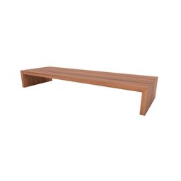 Suporte P/ Monitor MDF Mesa Escritório 70cm X 20cm F5 - 3