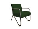 Ver imagem 3 de Kit 2 Poltronas Decorativa Bela Suede Verde Braço Cromado Mz Decor